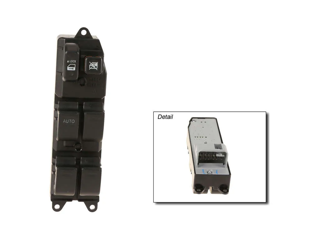 2004-2010 Toyota Sienna Door Window Switch - Front Left (Genuine)