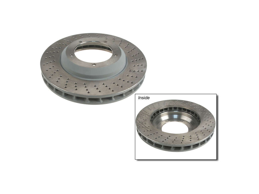 1981-1989 Porsche 911 Disc Brake Rotor - Front Right (Sebro)