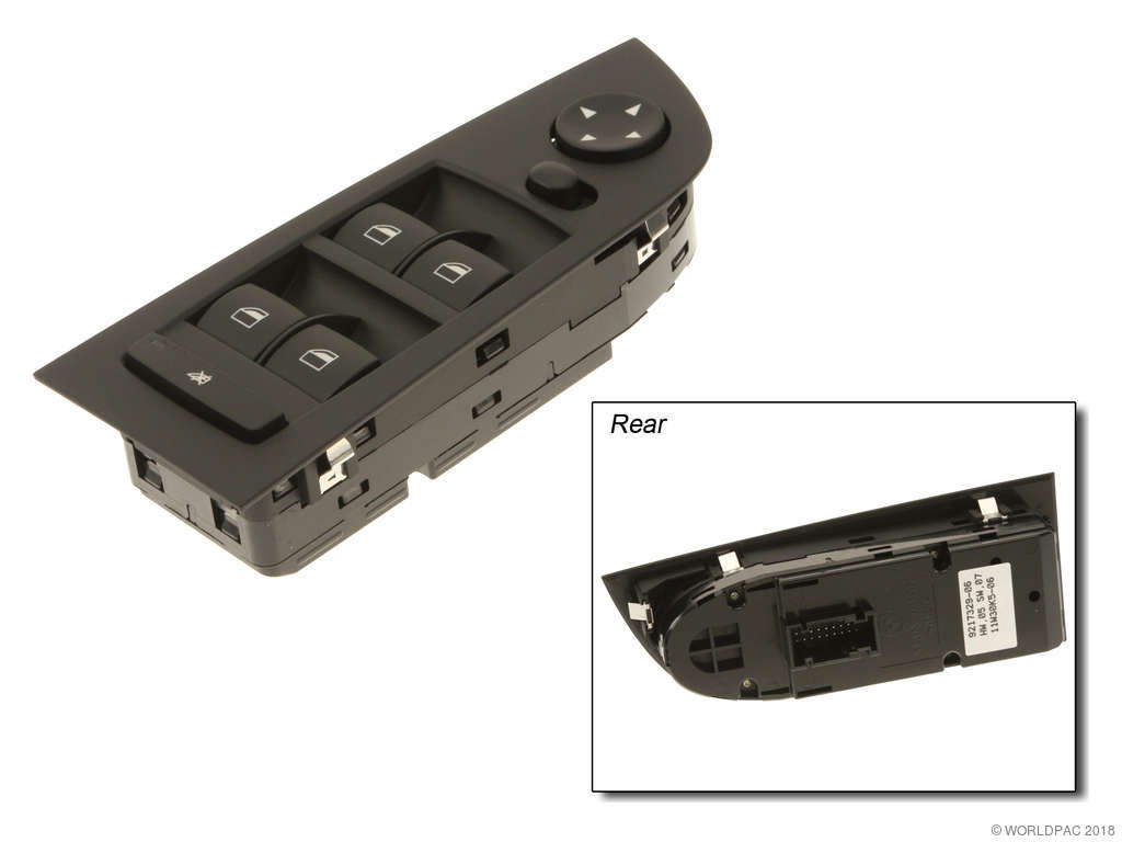 2007-2012 BMW 328i Door Window Switch - Front Left (Genuine)
