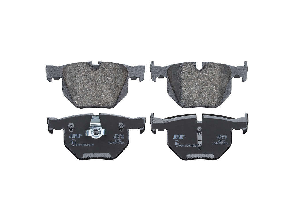 2008-2010 BMW 528i Disc Brake Pad Set - Rear (Jurid)