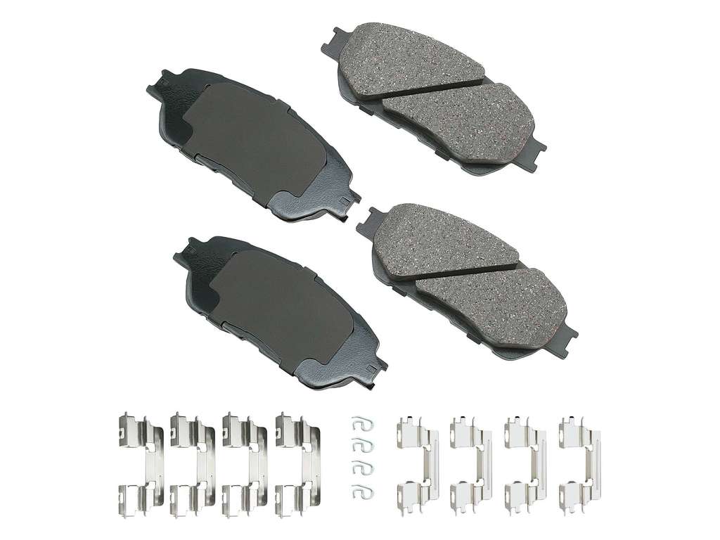 2004-2008 Toyota Solara Disc Brake Pad Set - Front (Akebono)