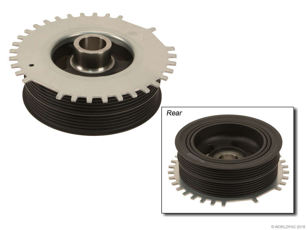 2013, 2012, 2011, 2010, 2009, 2008, 2007, 2006 Mazda 3 Engine Crankshaft Pulley