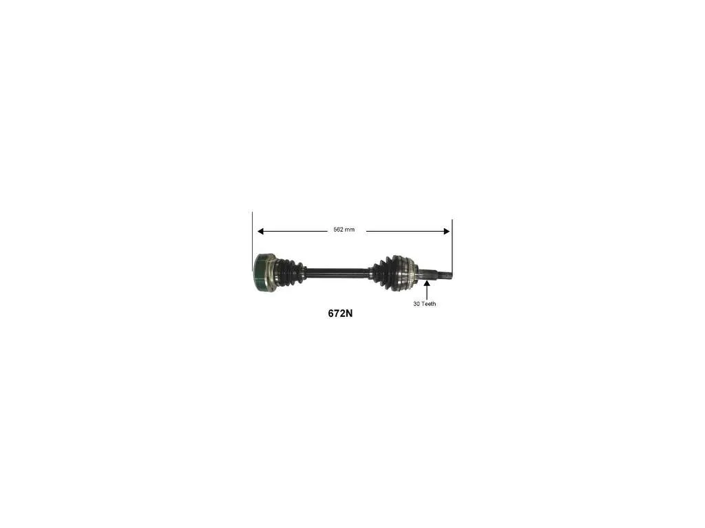 2003, 2002, 2001, 2000, 1999 Lexus RX300 CV Axle Assembly