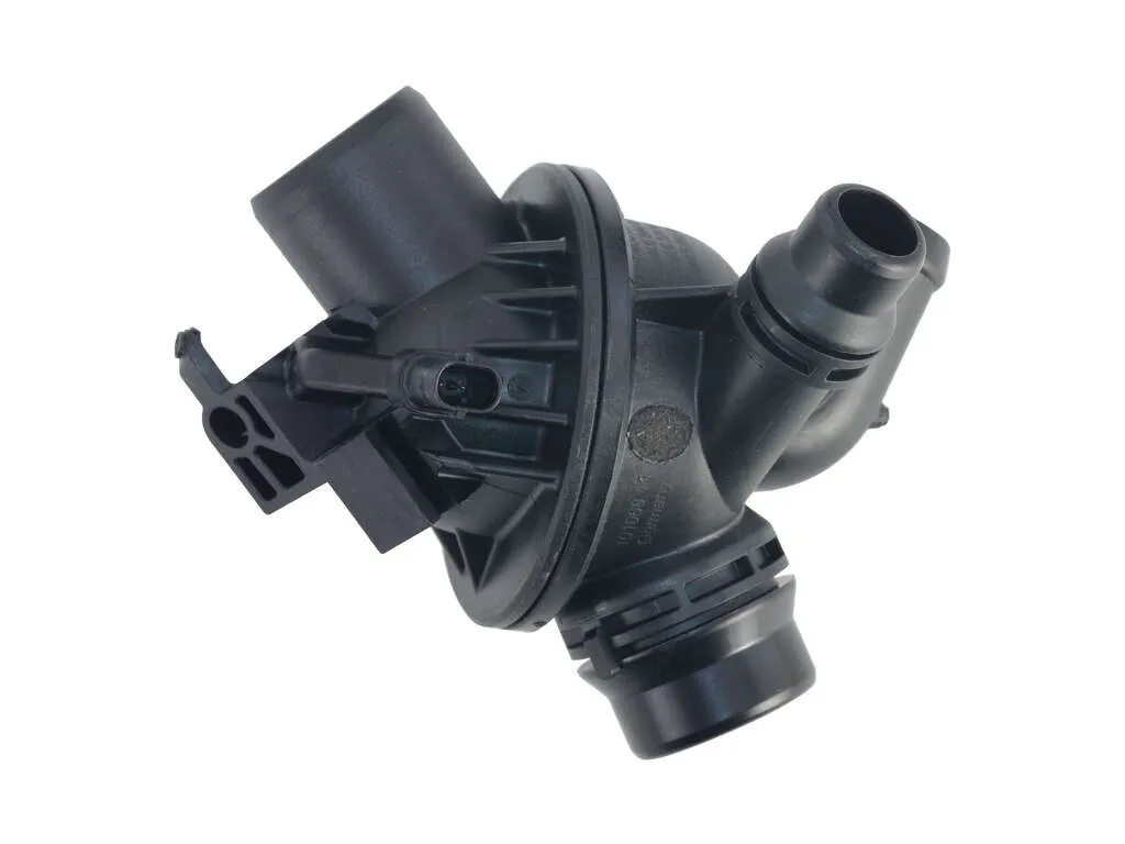 2011 BMW 528i Engine Coolant Thermostat / Water Outlet Assembly