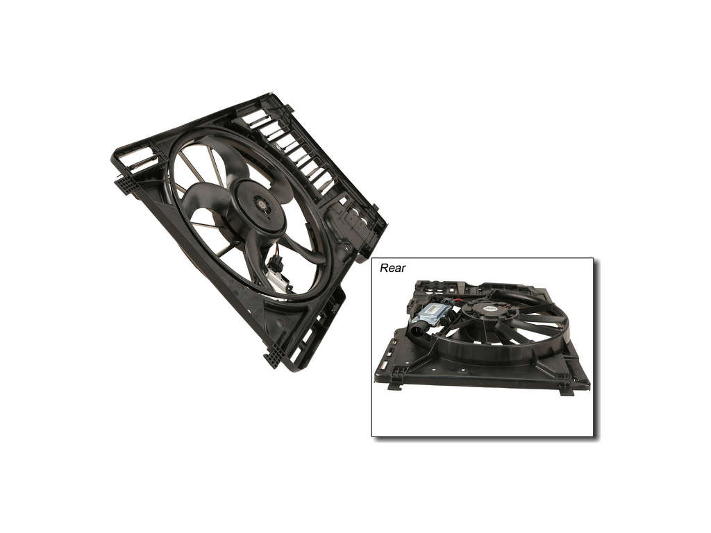 2022, 2021, 2020, 2019, 2018, 2017, 2016, 2015, 2014 Ford Transit Connect Engine Cooling Fan Assembly