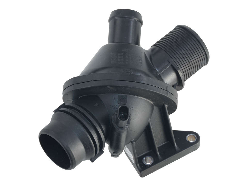 2016, 2015, 2014, 2013, 2012 BMW 528i Engine Coolant Thermostat / Water Outlet Assembly