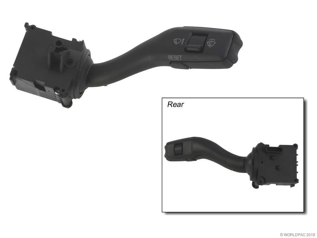 2002 Audi A4 Quattro Windshield Wiper Switch (Vemo W0133-1945864) with On-Board Computer W/On Board Computer .