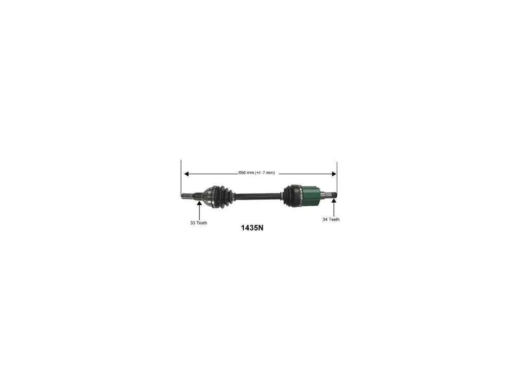 2005, 2004, 2003, 2002, 2001, 2000 Buick LeSabre CV Axle Assembly