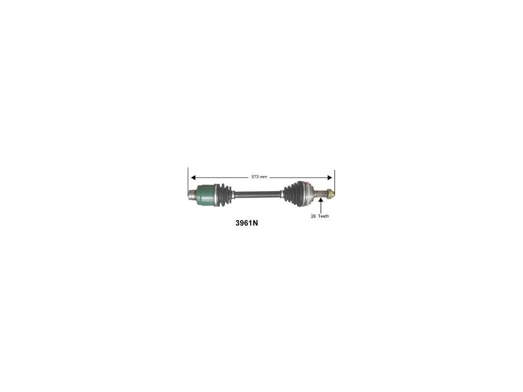 1999, 1998, 1997, 1996 Isuzu Oasis CV Axle Assembly