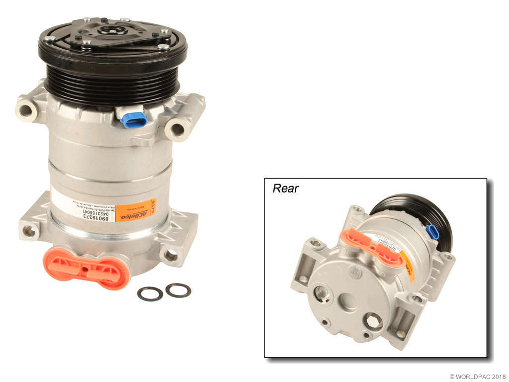 2005, 2004, 2003, 2002, 2001, 2000, 1999, 1998, 1997, 1996 Chevrolet Astro A/C Compressor