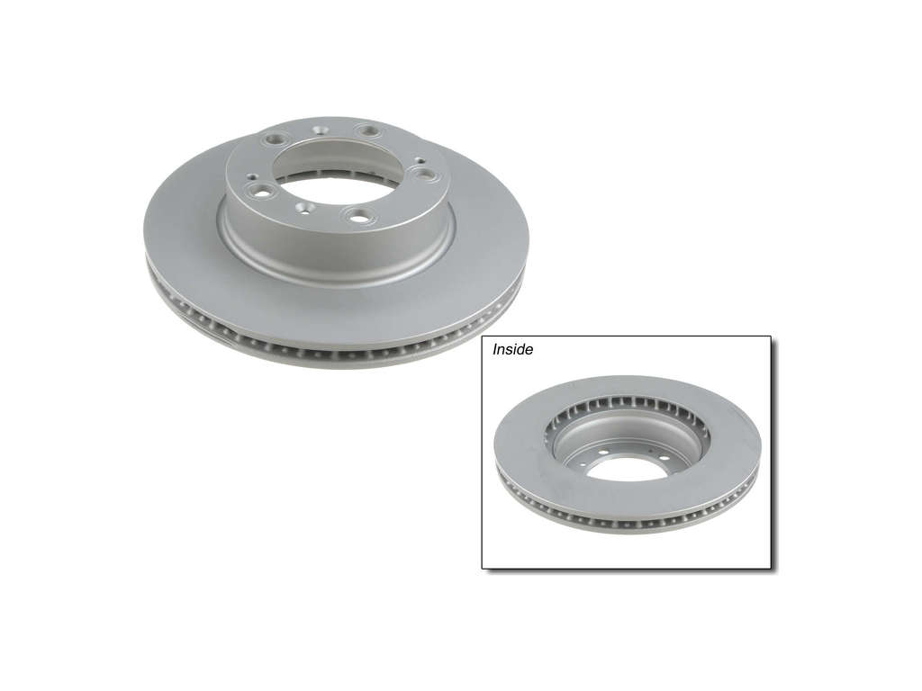 2004, 2003, 2002, 2001, 2000, 1999, 1998, 1997 Porsche Boxster Disc Brake Rotor