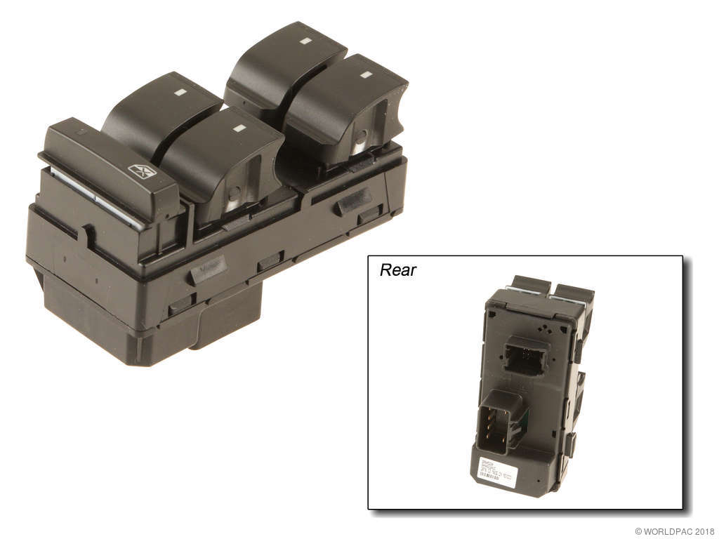 2016, 2015, 2014, 2013, 2012, 2011, 2010, 2009, 2008, 2007 GMC Acadia Door Window Switch