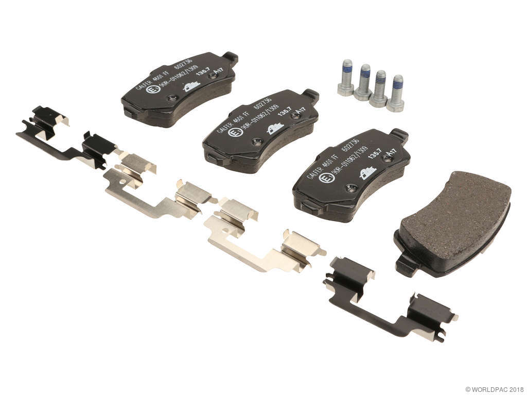 2016, 2015, 2014, 2013, 2012, 2011, 2010, 2009, 2008, 2007 Volvo S80 LR2 Disc Brake Pad Set