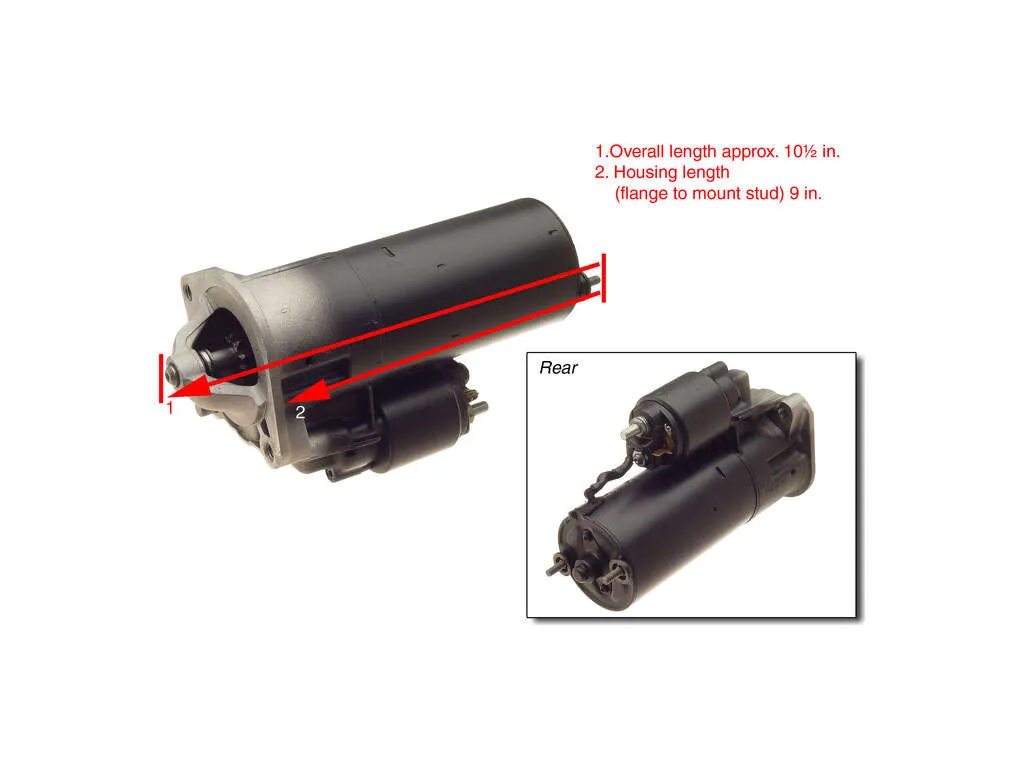 1997, 1996, 1995, 1994, 1993, 1992 Volvo 960 Starter Motor