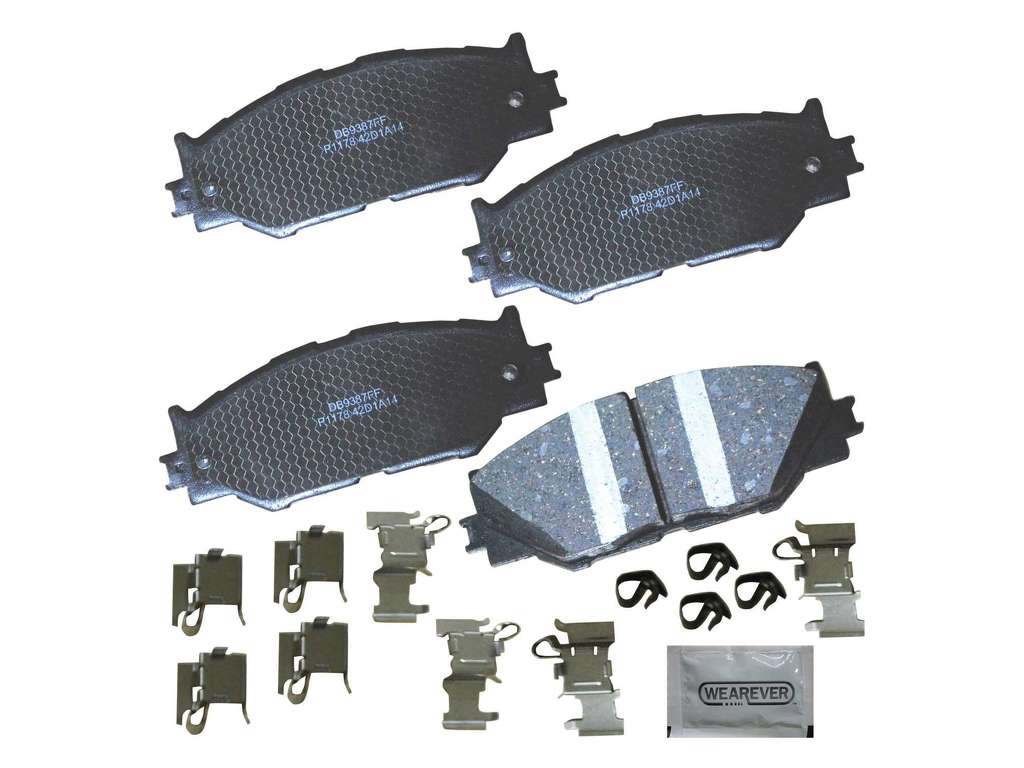 2015, 2014, 2013, 2012, 2011, 2010, 2009, 2008, 2007, 2006 Lexus IS250 Disc Brake Pad Set