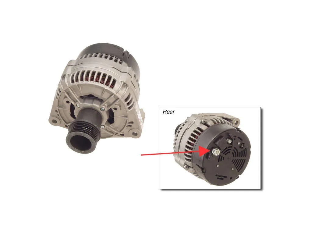 2004, 2003, 2002, 2001, 2000, 1999 Saab 9-3 Alternator