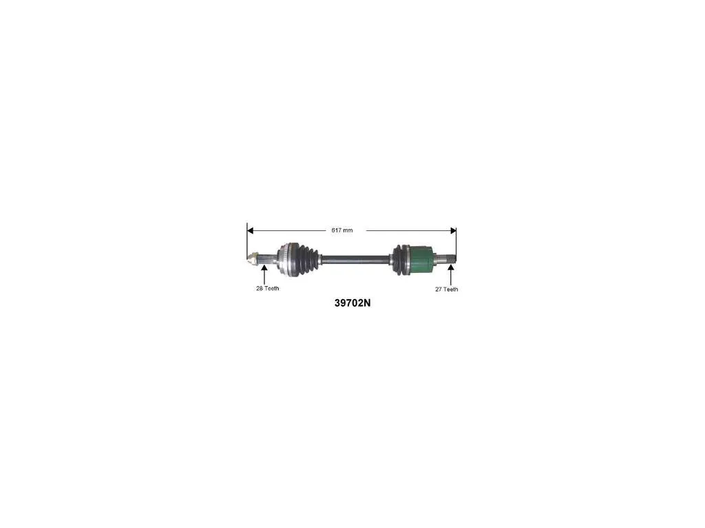 1999, 1998, 1997 Acura CL CV Axle Assembly