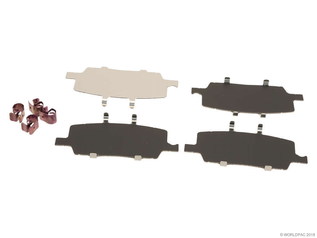 2012, 2011, 2010, 2009, 2008, 2007 Lexus ES350 Disc Brake Pad Shim Kit