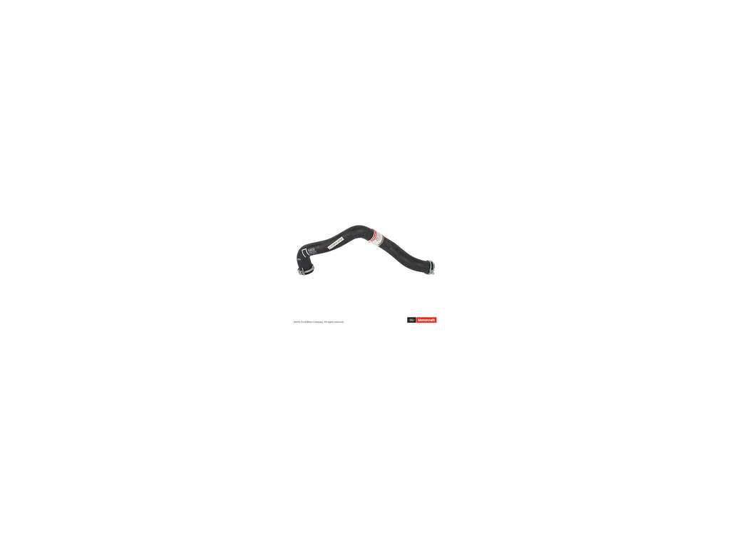2019, 2018, 2017, 2016, 2015, 2014, 2013, 2012, 2011 Ford Fiesta Radiator Coolant Hose
