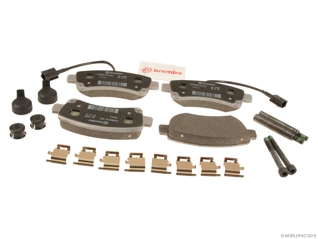 2020, 2019, 2018, 2017, 2016, 2015, 2014 Ram ProMaster 3500 2500 Disc Brake Pad Set