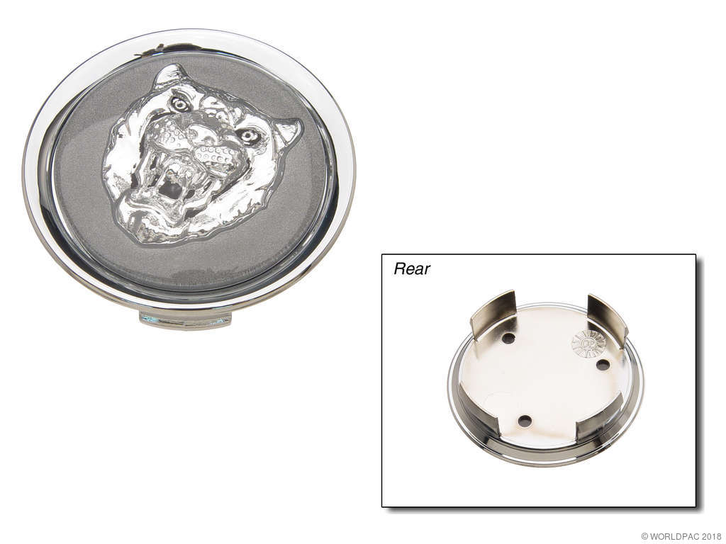 1996, 1995, 1994, 1993, 1992, 1991, 1990, 1989, 1988 Jaguar XJS Plas Wheel Cap Emblem