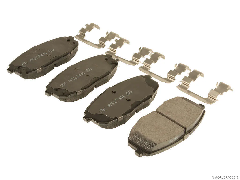 2013, 2012, 2011, 2010 Kia Forte Disc Brake Pad Set