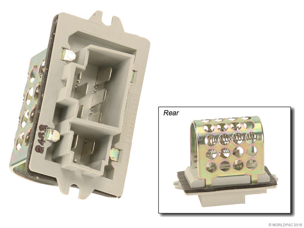 2004, 2003, 2002, 2001, 2000, 1999, 1998 Dodge Intrepid HVAC Blower Motor Resistor