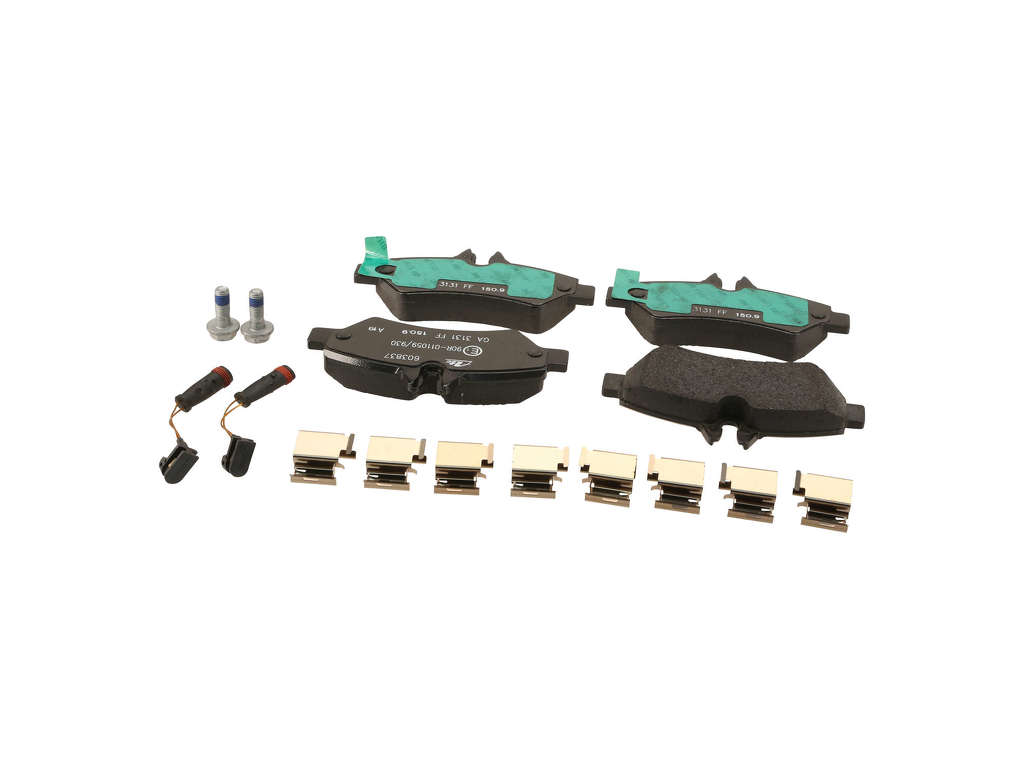 2018, 2017, 2016, 2015, 2014, 2013, 2012, 2011, 2010, 2009, 2008, 2007 Freightliner Sprinter 2500 2500 Disc Brake Pad Set