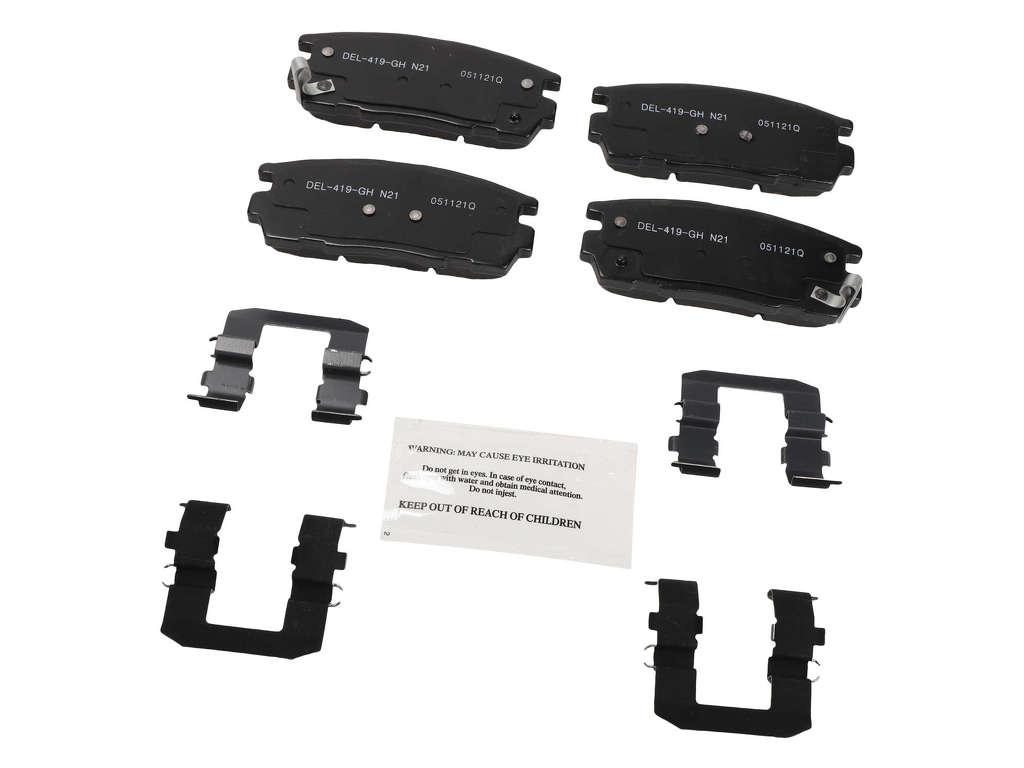 2017, 2016, 2015, 2014, 2013, 2012, 2011, 2010, 2009, 2008, 2007 Chevrolet Equinox Sport Disc Brake Pad Set