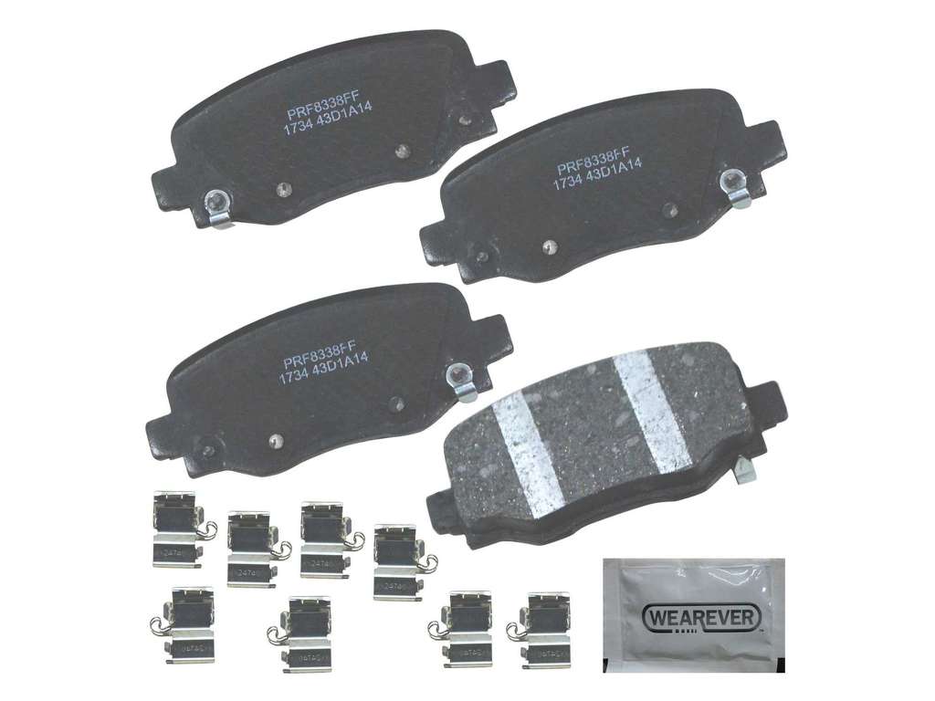 2021, 2020, 2019, 2018, 2017, 2016, 2015, 2014 Jeep Cherokee Disc Brake Pad Set
