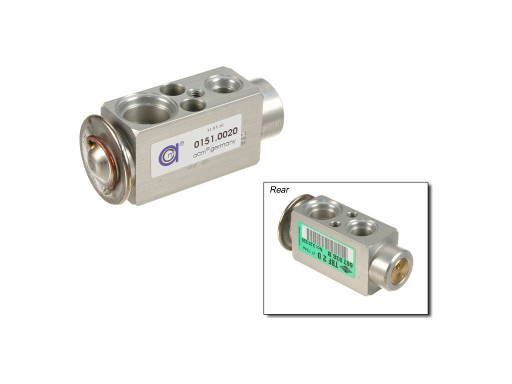 2008, 2007, 2006, 2005, 2004, 2003, 2002 Mini Cooper A/C Expansion Valve