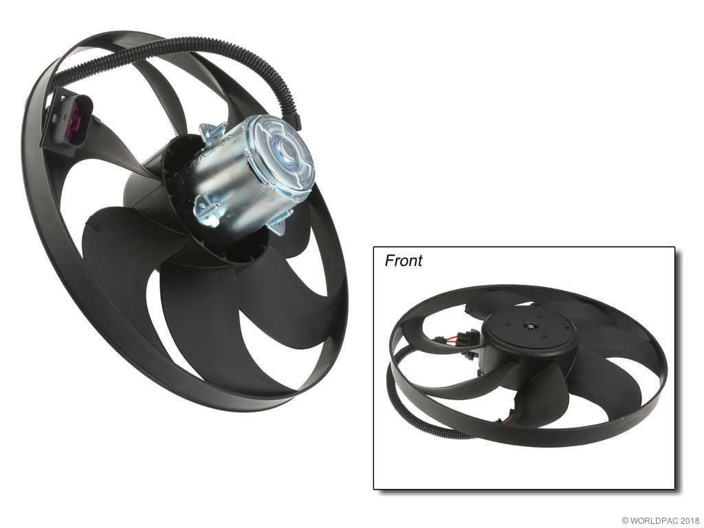 2002, 2001, 2000 Audi TT Engine Cooling Fan Assembly