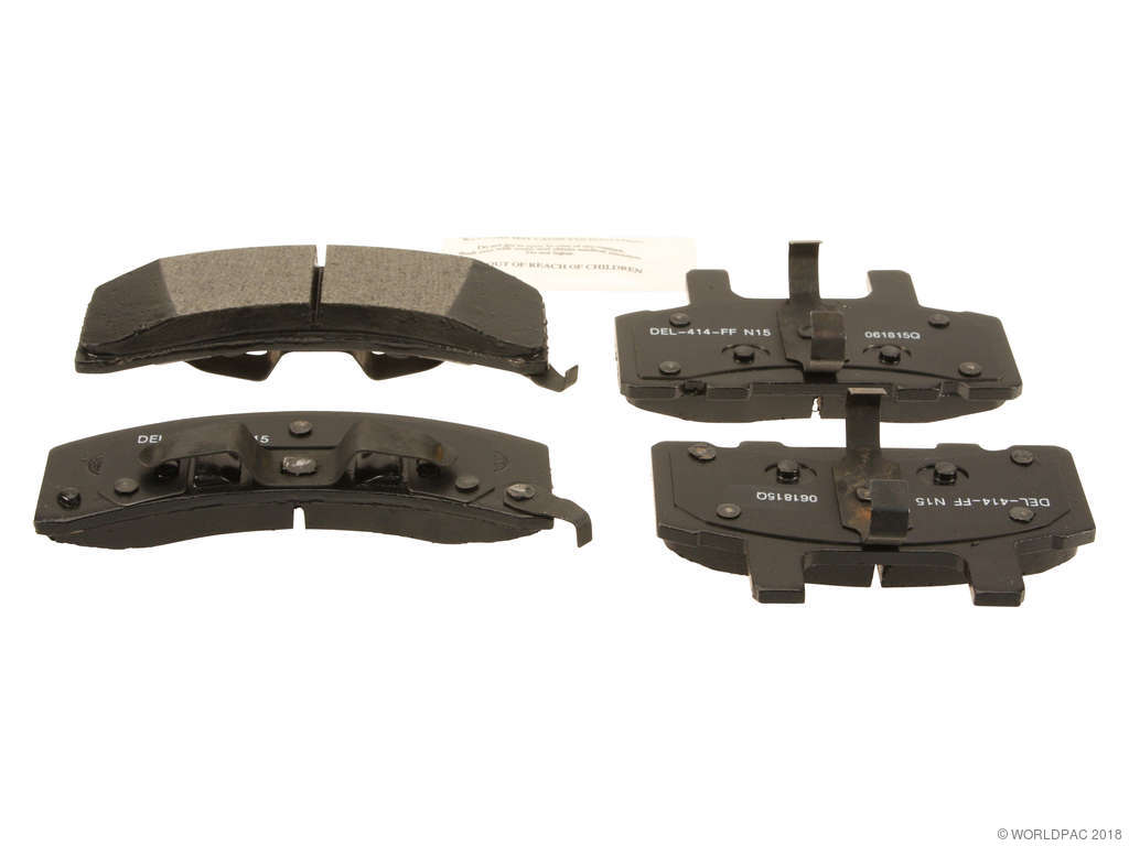 2000, 1999, 1998, 1997, 1996, 1995, 1994, 1993, 1992, 1991, 1990 Chevrolet Astro Disc Brake Pad Set
