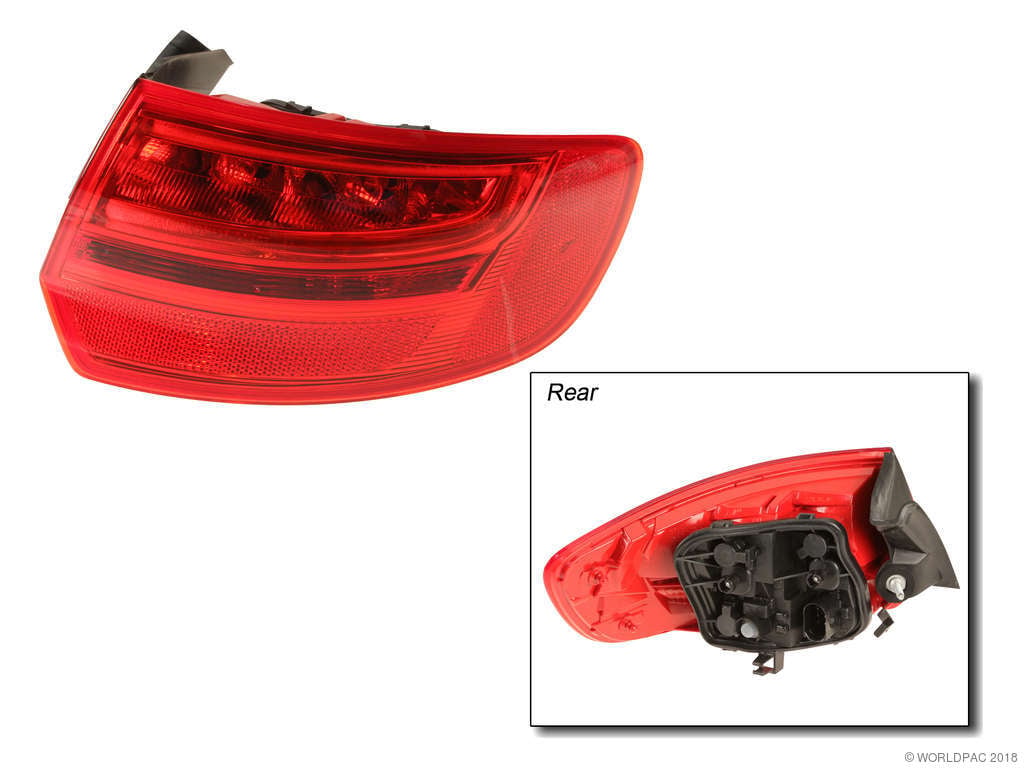 2013, 2012, 2011, 2010, 2009 Audi A3 Tail Light Assembly
