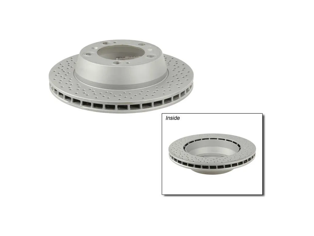 2012, 2011, 2010, 2009, 2008, 2007, 2006, 2005, 2004, 2003, 2002, 2001, 2000 Porsche Boxster Disc Brake Rotor