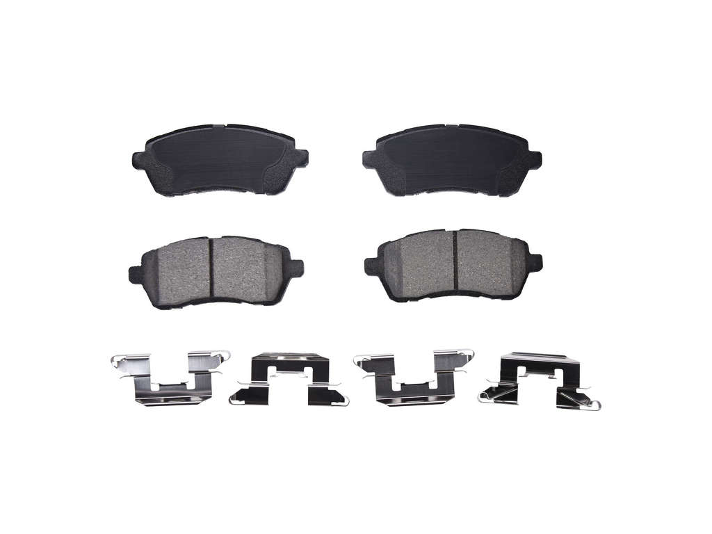 2019, 2018, 2017, 2016, 2015, 2014, 2013, 2012, 2011 Ford Fiesta Disc Brake Pad Set