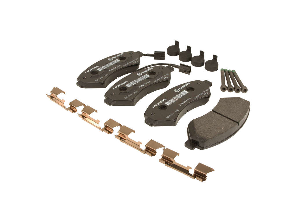 2023, 2022, 2021, 2020, 2019, 2018, 2017, 2016, 2015, 2014 Ram ProMaster 1500 2500 Disc Brake Pad Set