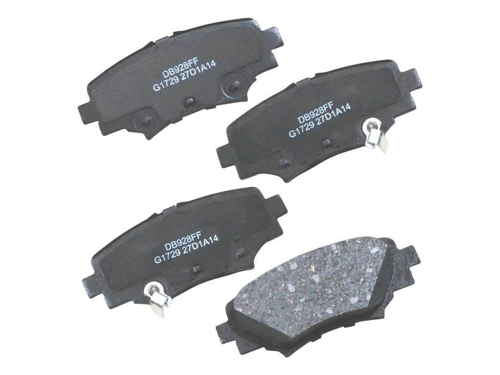 2018, 2017, 2016, 2015, 2014 Mazda 3 Sport Disc Brake Pad Set