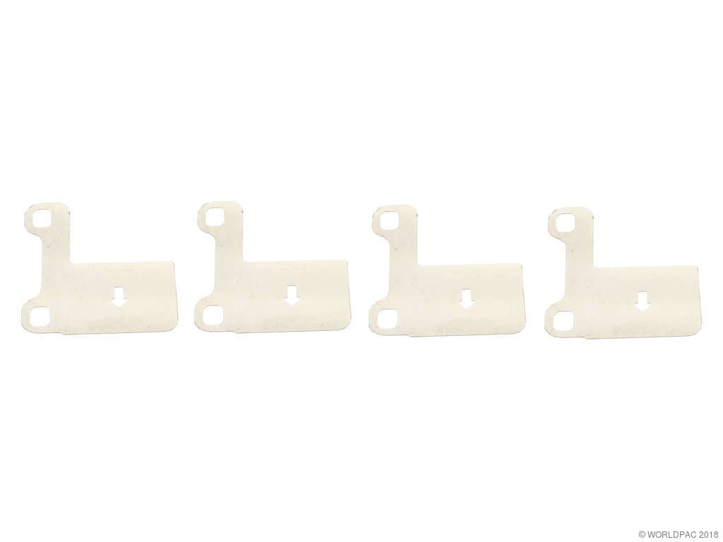 2004, 2003, 2002, 2001, 2000, 1999, 1998 Volvo C70 Disc Brake Pad Shim Kit
