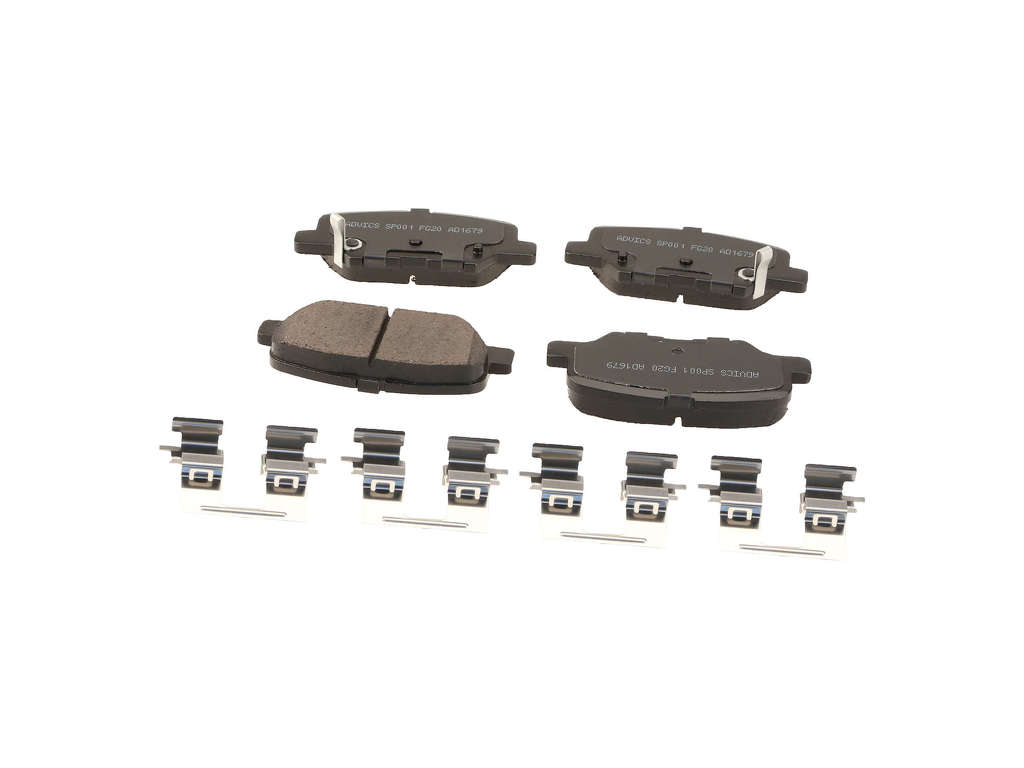 2018, 2017, 2016, 2015, 2014 Mazda 3 Disc Brake Pad Set