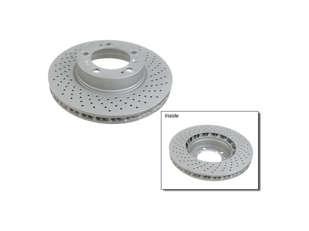 2012, 2011, 2010, 2009, 2008, 2007, 2006, 2005, 2004, 2003, 2002, 2001, 2000 Porsche Boxster Disc Brake Rotor