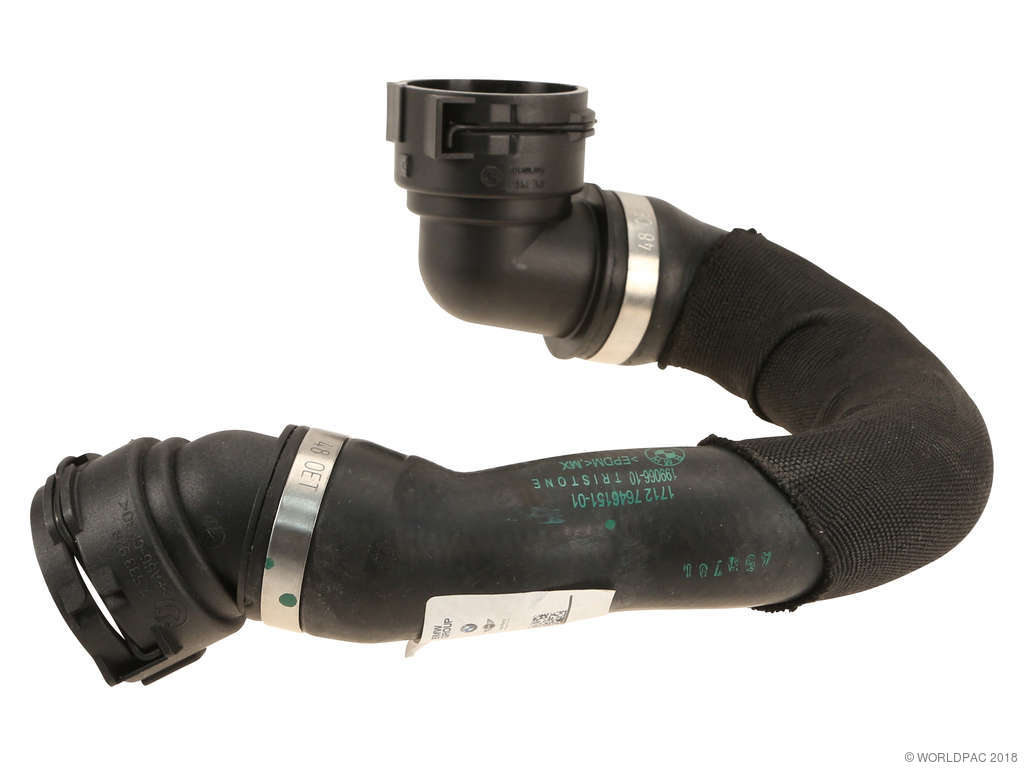 BMW X3 Radiator Coolant Hose Replacement (CRP, Dayco, Febi, Gates