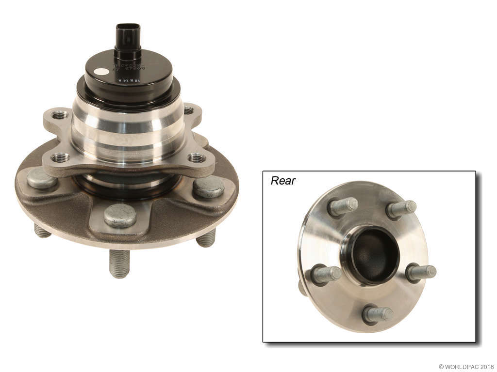 2017, 2016, 2015, 2014, 2013, 2012, 2011, 2010, 2009, 2008, 2007 Lexus LS460 Wheel Bearing and Hub Assembly