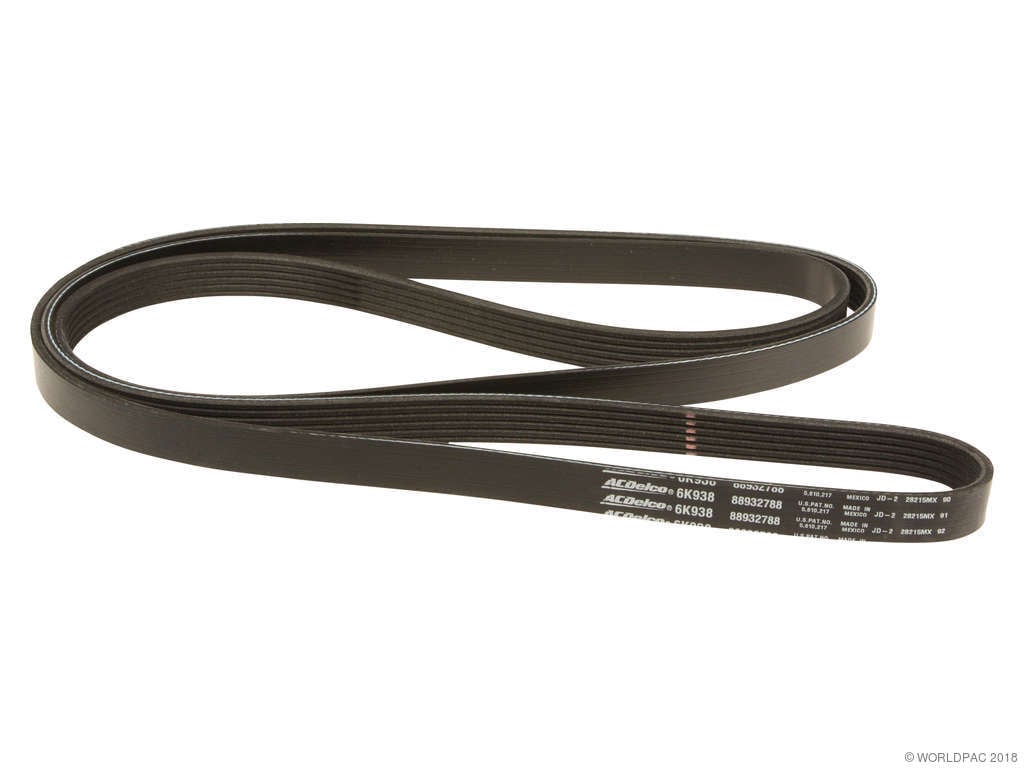 1995, 1994, 1993, 1992, 1991, 1990, 1989 GMC Jimmy Accessory Drive Belt