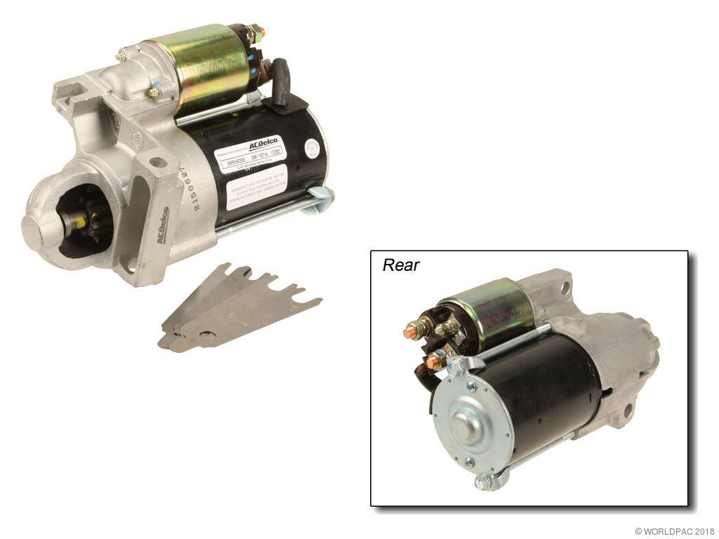 Pontiac Montana Starter Motor Replacement Acdelco Bbb Industries 2001 Pontiac Montana Starter Motor Acdelco W0133 1763867