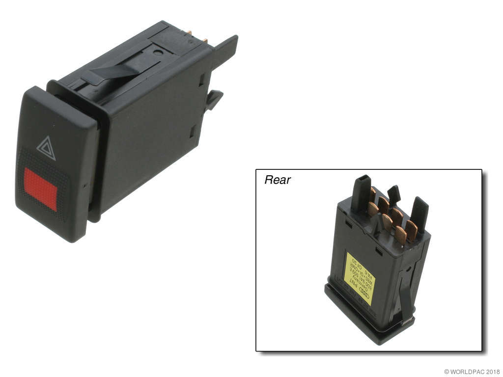 1999, 1998, 1997, 1996 Audi A4 Hazard Warning Switch
