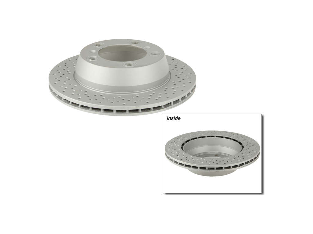 2016, 2015, 2014, 2013, 2012, 2011, 2010, 2009, 2008, 2007, 2006, 2005 Porsche Boxster Disc Brake Rotor
