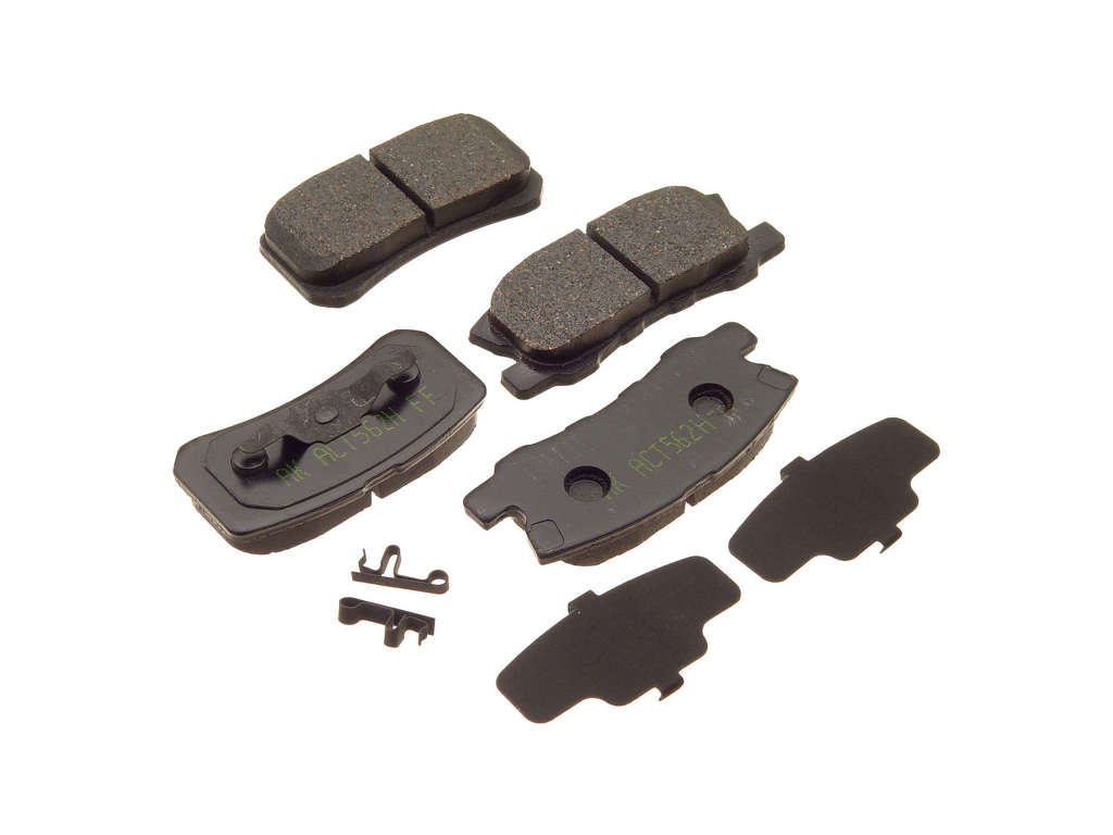 2017, 2016, 2015, 2014, 2013, 2012, 2011, 2010, 2009 Jeep Compass Disc Brake Pad Set