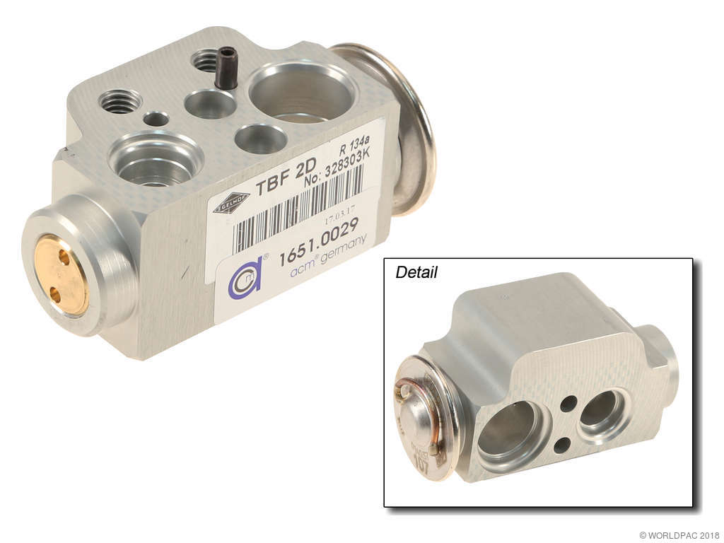 2015, 2014, 2013, 2012, 2011, 2010, 2009, 2008, 2007 Audi Q7 A/C Expansion Valve