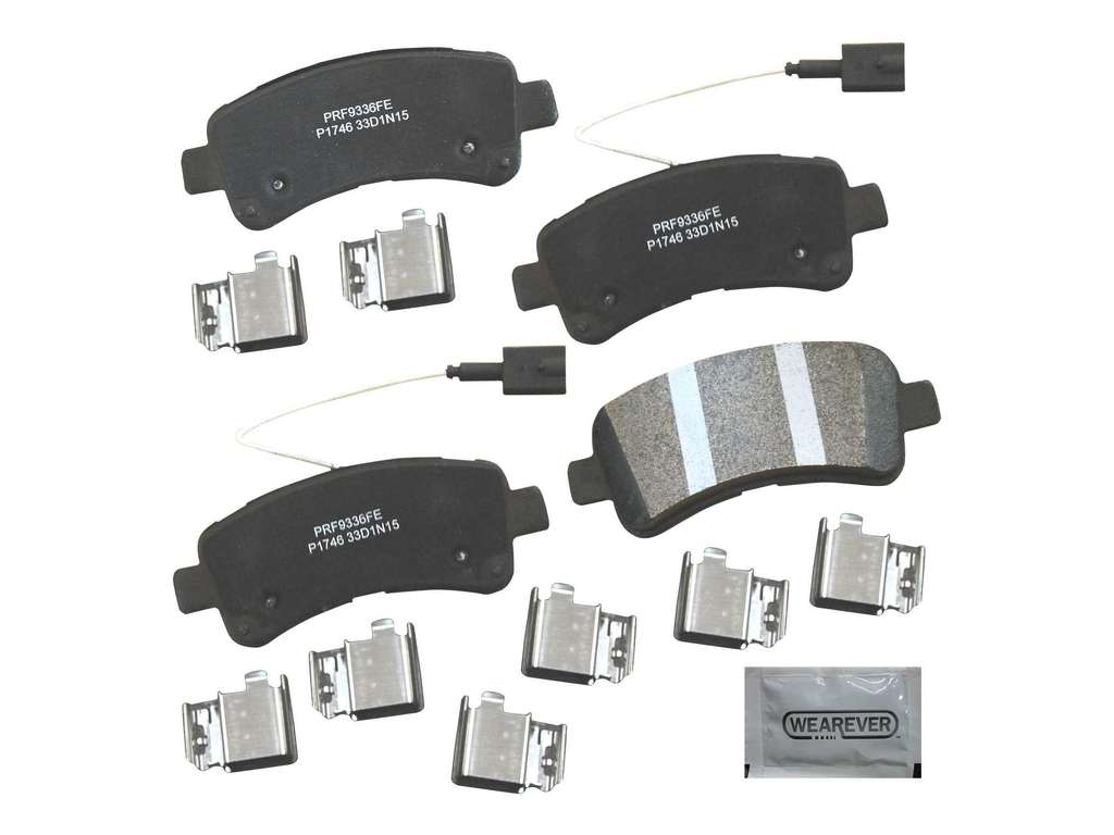 2021, 2020, 2019, 2018, 2017, 2016, 2015, 2014 Ram ProMaster 3500 2500 Disc Brake Pad Set